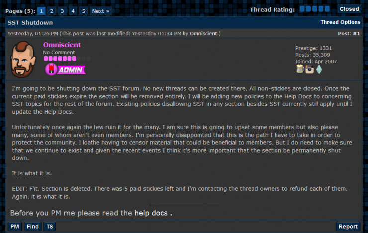 造成美國斷網的“兇手論壇”,終于關閉了 DDoS 版塊